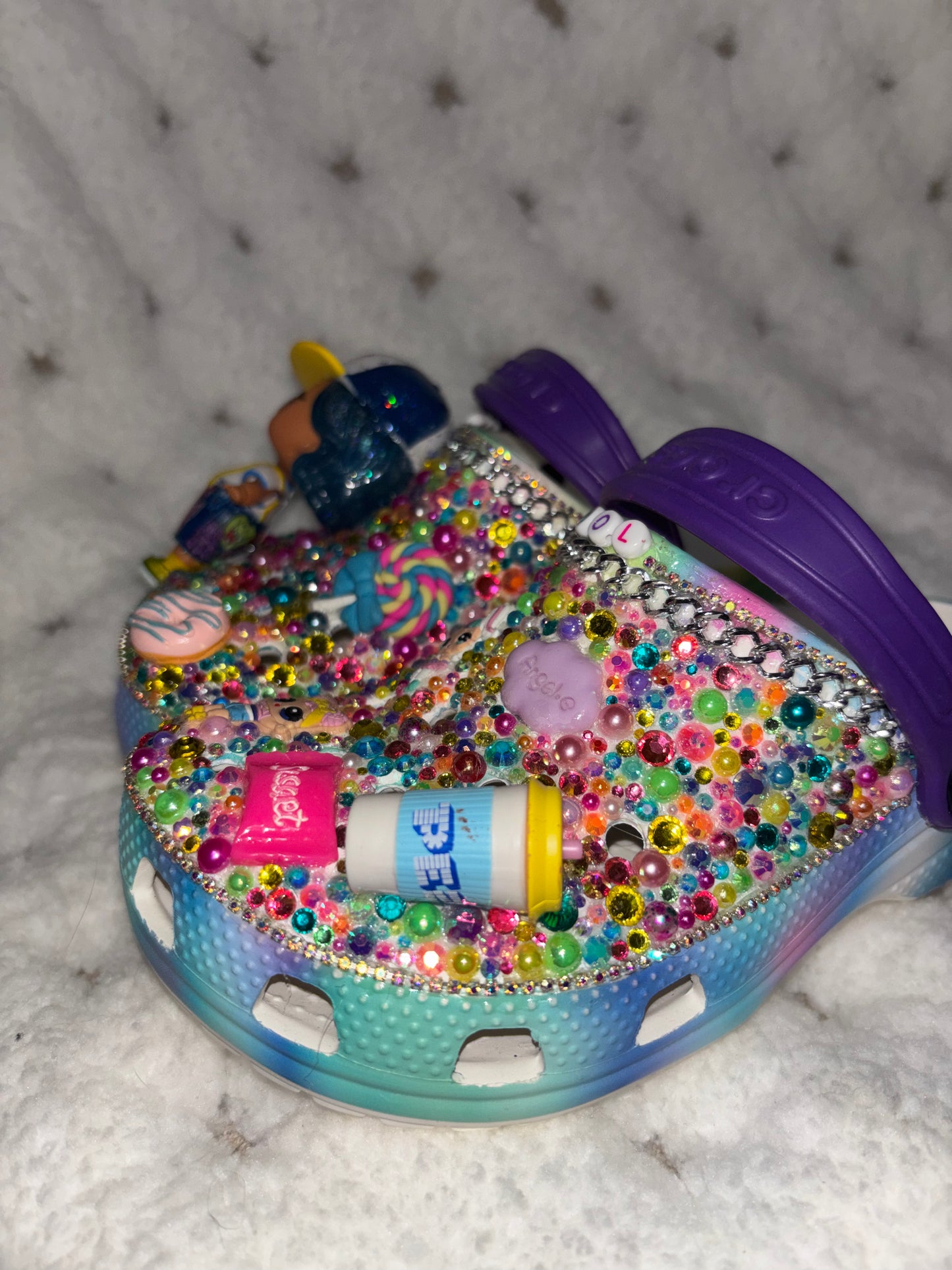 Custom Bling LOL Surprise Crocs – Size 12C